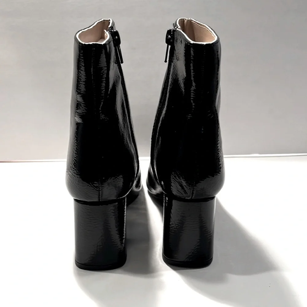 JOURNEE COLLECTION Women 70’s Retro Vintage Booties Ankle Boots Shoes Size 7 NWT - Picture 9 of 12